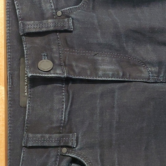 Ann Taylor jeans womens size 2 blue black can look both The Skinny - Picture 3 of 10